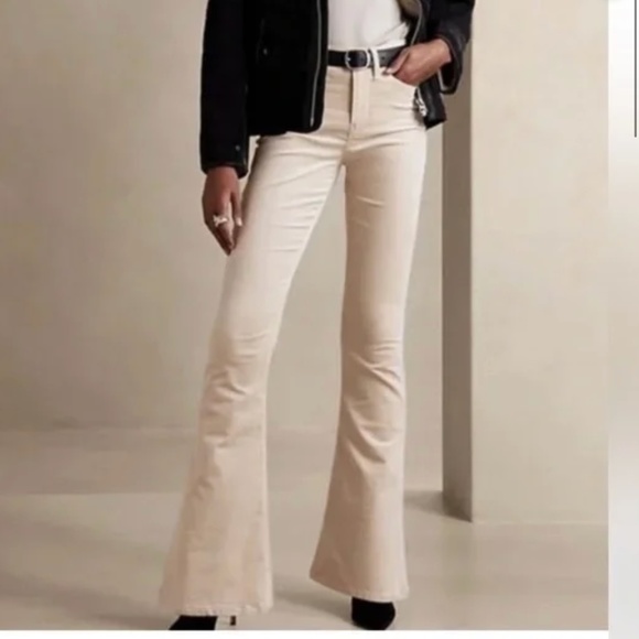 NWT Banana Republic High Rise Flare Premium Denim - Picture 1 of 5
